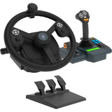 Ensemble de simulateur de système de contrôle de véhicule agricole Hori (noir)