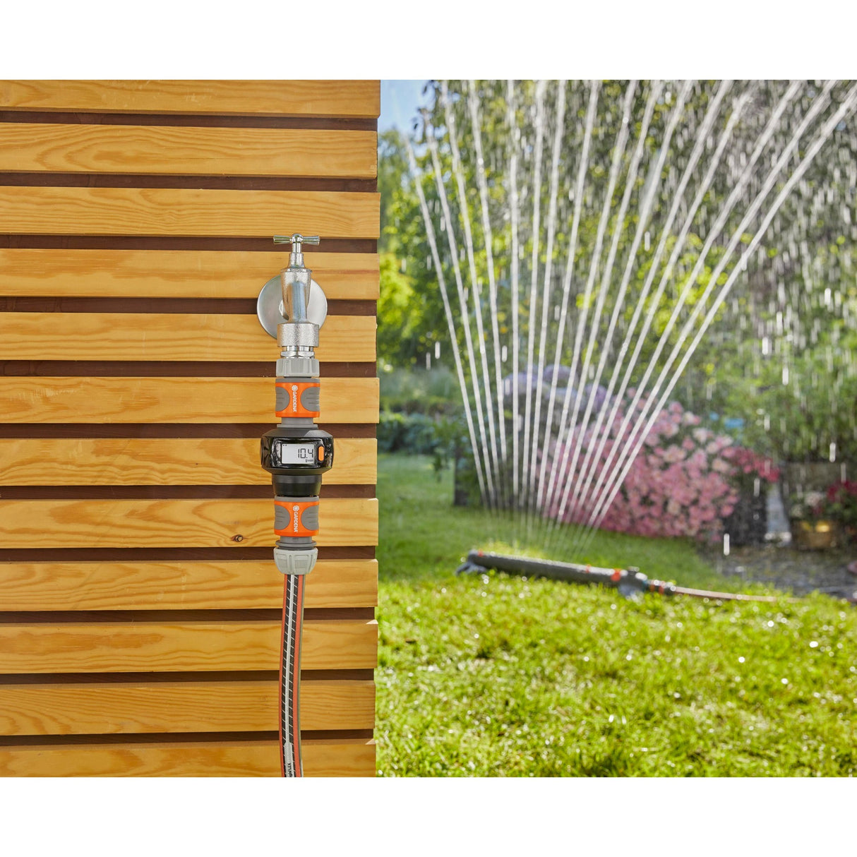 Compteur d'eau des produits Gardena