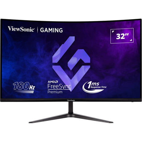 Moniteur de jeu incurvé Viewsonic vx3218c-2k 32 (noir, 2x HDMI, 1x port d'affichage, 180 Hz)