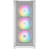 Boîtier tour midi en maille Xyz PC Gear Airone 300-X (blanc | 1x USB-A | 1x USB-C | Verre trempé)