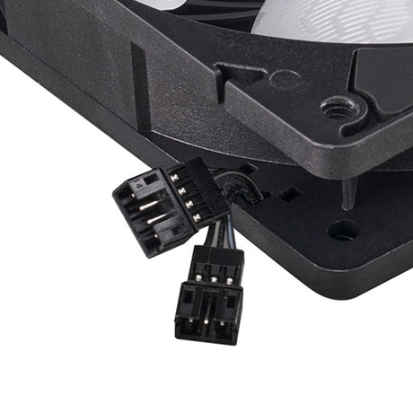 Silverstone Air Penetrator 120sk ARGB Ventilateur de boîtier (noir, 120 x 120 x 25 mm, PWM)