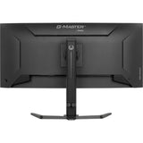 Moniteur de jeu ultra-large incurvé Iiyama G-Master Red Eagle GCB3484WQSU-B1 34 (noir, 2x HDMI, port d'affichage, 2x USB-A, USB-B, 2x USB-C, 180 Hz)