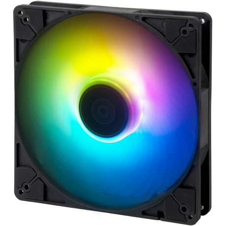Ventilateur de boîtier Silverstone Air Penetrator 184i ARGB (noir, 180 x 180 x 32 mm, PWM)