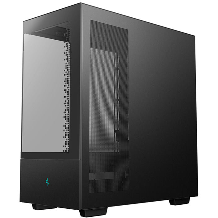 Boîtier tour midi numérique Deepcool ch690 (noir | 2x USB-A | 1x USB-C | verre trempé)