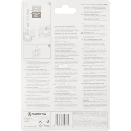 Gardena 'Profi' System de connexion du système Maxi-Flow