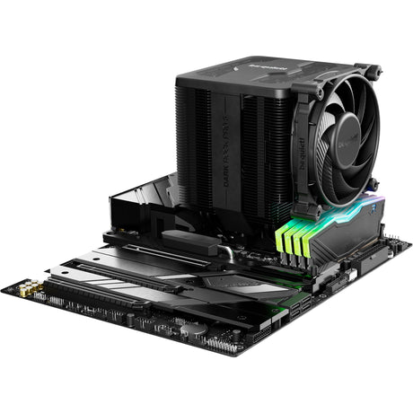 Soyez silencieux! Refroidisseur de processeur Dark Rock Pro 5 (noir, connecteur de ventilateur PWM à 4 broches)
