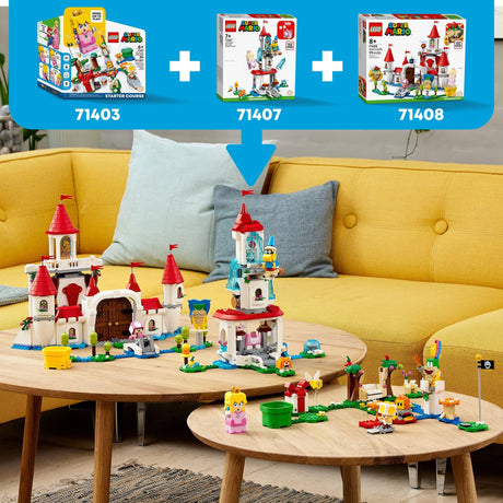 Lego Super Mario - Ensemble d'extension : Jouet de construction du château de Peach (71408)