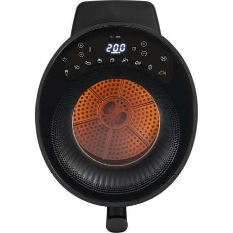 Friteuse à air chaud Princess cyclone vision airfryer (noir, 5 litres)