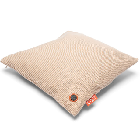 Coussin chauffant sans fil Cosy una tricoté 45 x 45 cm