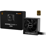 Soyez silencieux! alimentation du système 11 bloc d'alimentation de 450 watts (noir, 2x pcie)