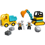 Excavatrice LEGO 10931 Duplo Truck avec des chenilles