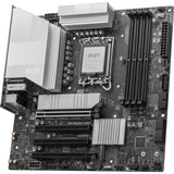 Carte mère MSI Pro B860M-A WiFi Socket 1851 (argent, RAID, 5 Go-LAN, WiFi 7, BT, Sound, µATX)