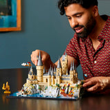 Lego Harry Potter Château de Poudlard et son parc, grand ensemble pour adultes - 76419