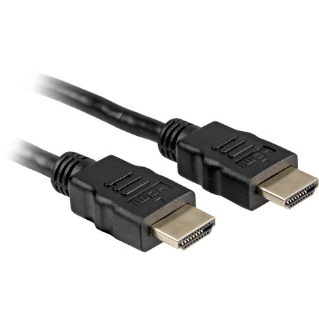 Câble HDMI haut débit Sharkoon avec Ethernet (noir, 5 mètres, 4k, plaqué or)