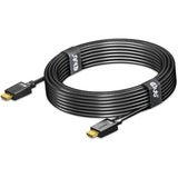 Câble certifié HDMI 2.1 ultra haut débit Club 3D mâle-mâle (noir, 5 mètres, 4K 120Hz, 8K 60Hz, 48Gbps)