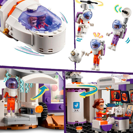 LEGO LEGO Friends 42605 Base d'espace sur Mars et Rocket