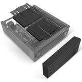 Boîtier htpc Silverstone sst-ml10b (noir | 2x usb-a)
