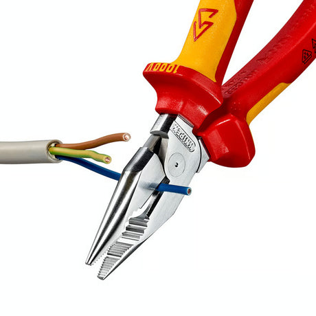 Knipex pince universelle pointue pince universelle (rouge jaune)