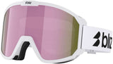 Bliz rave brown w pink multi - masque de ski
