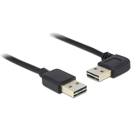 Delock câble easy-usb-a 2.0 mâle > câble easy-usb-a 2.0 mâle (noir, 5 mètres)