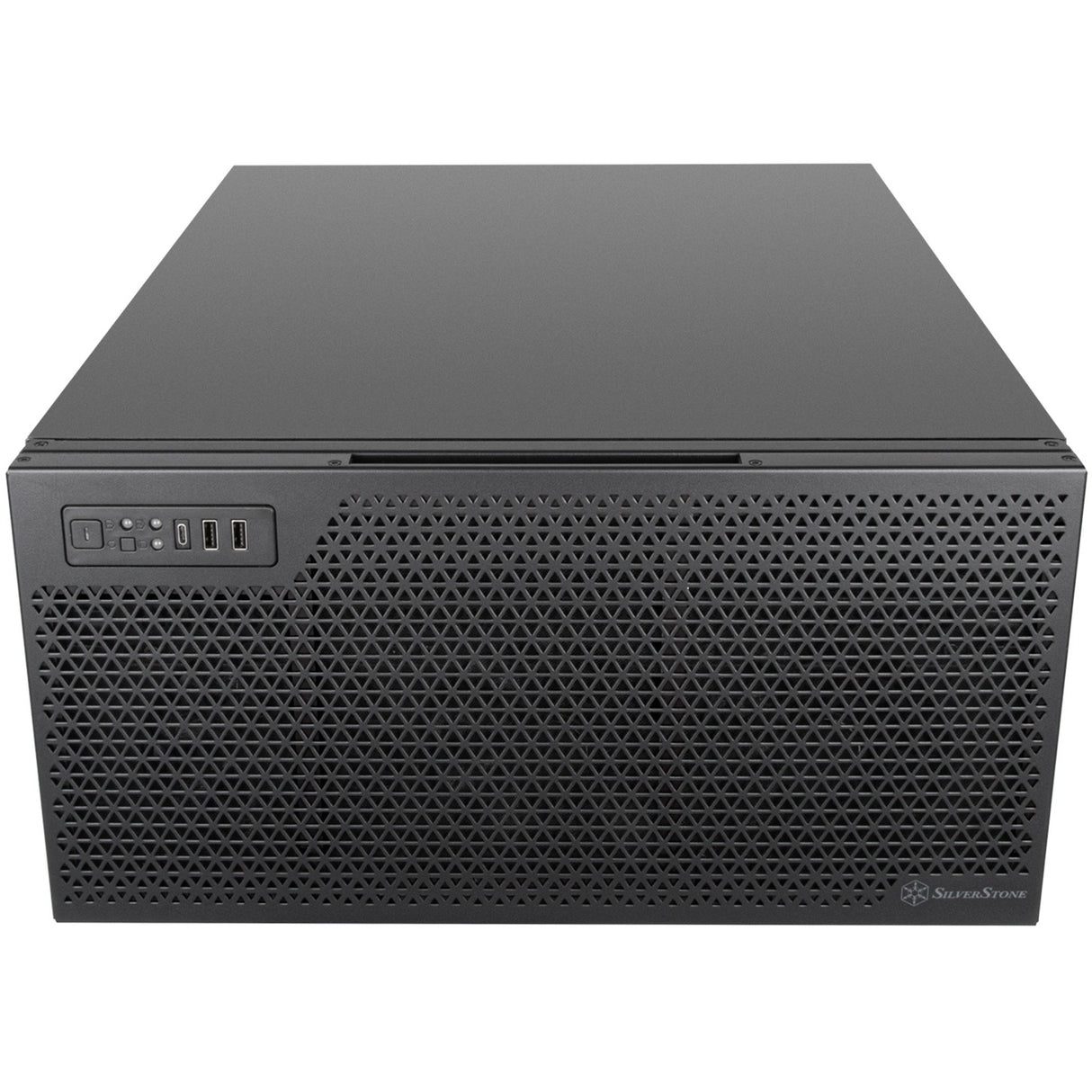 Boîtier serveur Silverstone RM52 (noir | 2x USB-A | 1x USB-C)