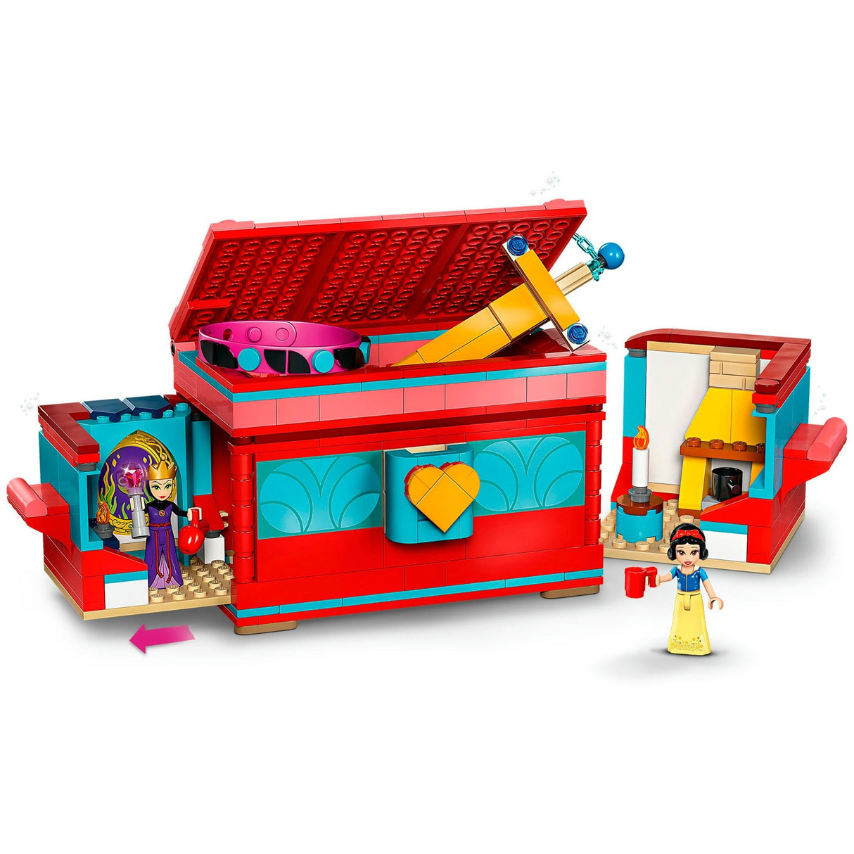 LEGO Disney Princess 43276 Boîte à bijoux blanc-neige