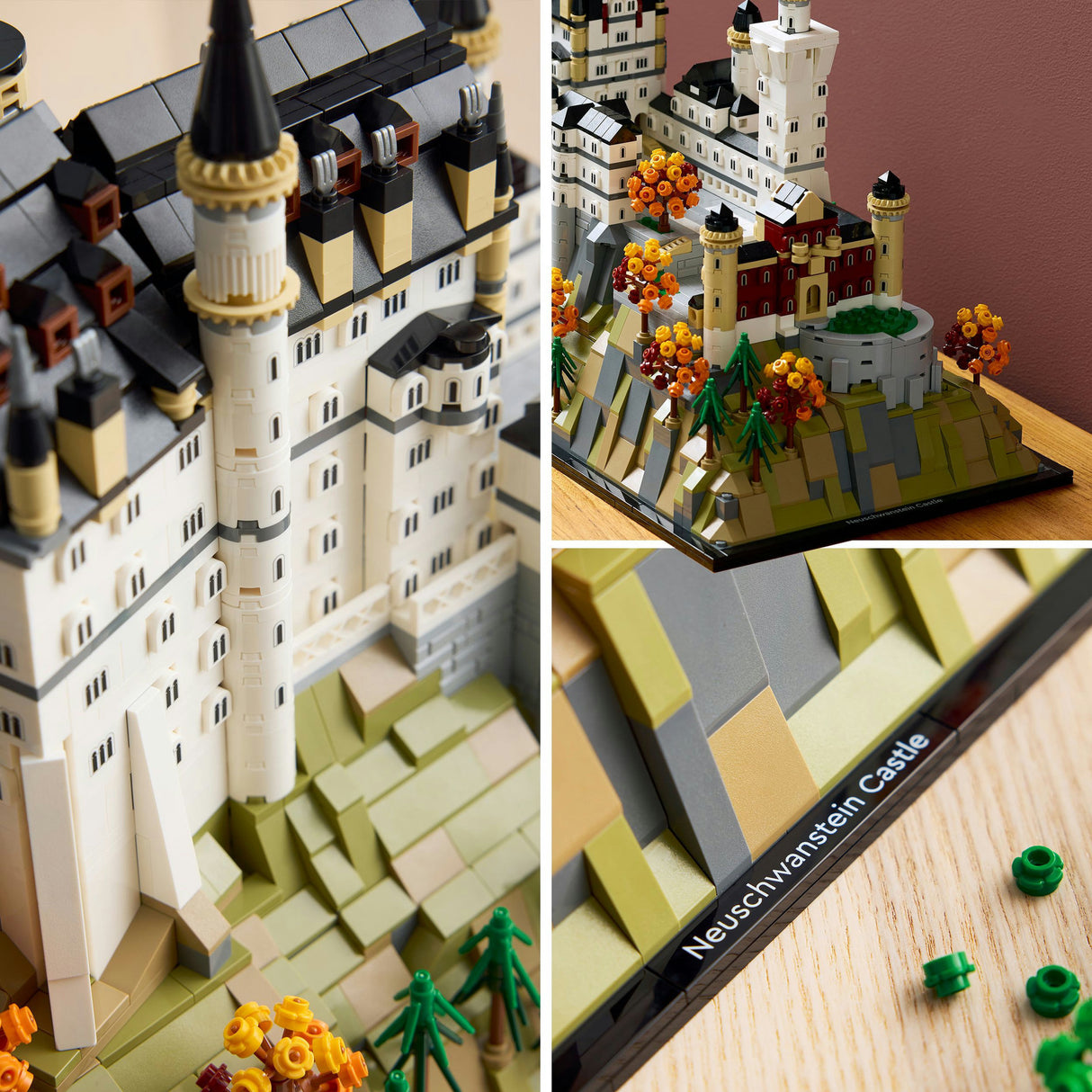 Lego Architecture 21063 Ensemble de collection du château de Neuschwanstein