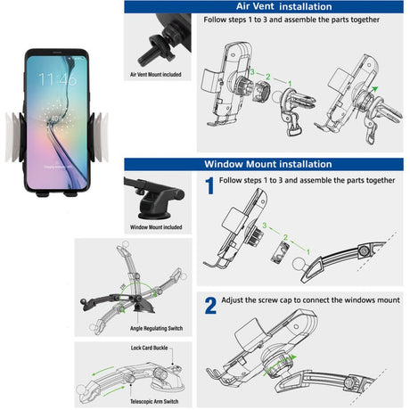 Act support pour smartphone ac9010 noir