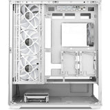 Boîtier tour midi Sharkoon ak6 rgb (blanc | 2x usb-a | 1x usb-c | rgb | verre trempé)