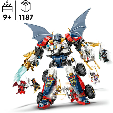 Lego Ninjago 71834 Le mécha ultra combo de Zane