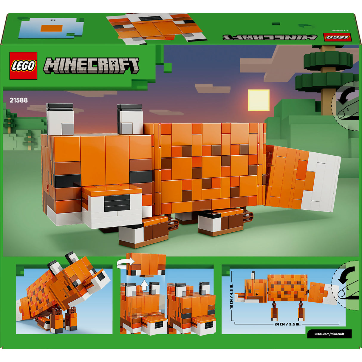 Lego minecraft 21588 le renard