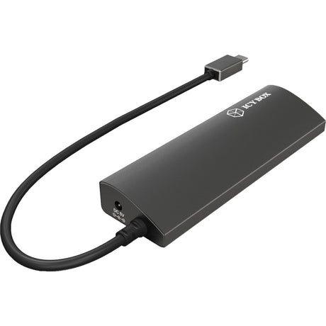 Icy box ib-ac6405-c hub usb (anthracite, hub usb type-c)