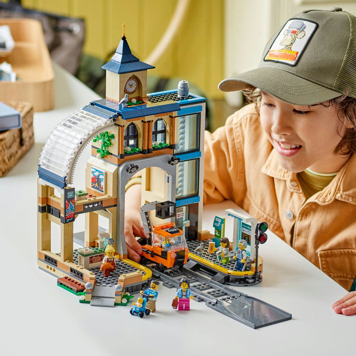 Lego city 60469 la gare centrale
