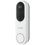 Sonnette de batterie WiFi double bande Reolink D340B 4MP avec détection intelligente (blanc)