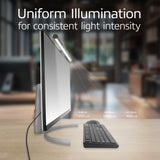 Barre lumineuse LED pour moniteur à intensité variable Act Connectivité Barre LED (noir, alimenté par USB, 3 000 K-6 500 K)