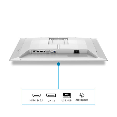 Philips Evnia 6000 27m2n6501l 00 Moniteur de jeu 26,5 (blanc, 2x HDMI, port d'affichage, USB-A, USB-B, G-sync, 240 Hz, QD-OLED)