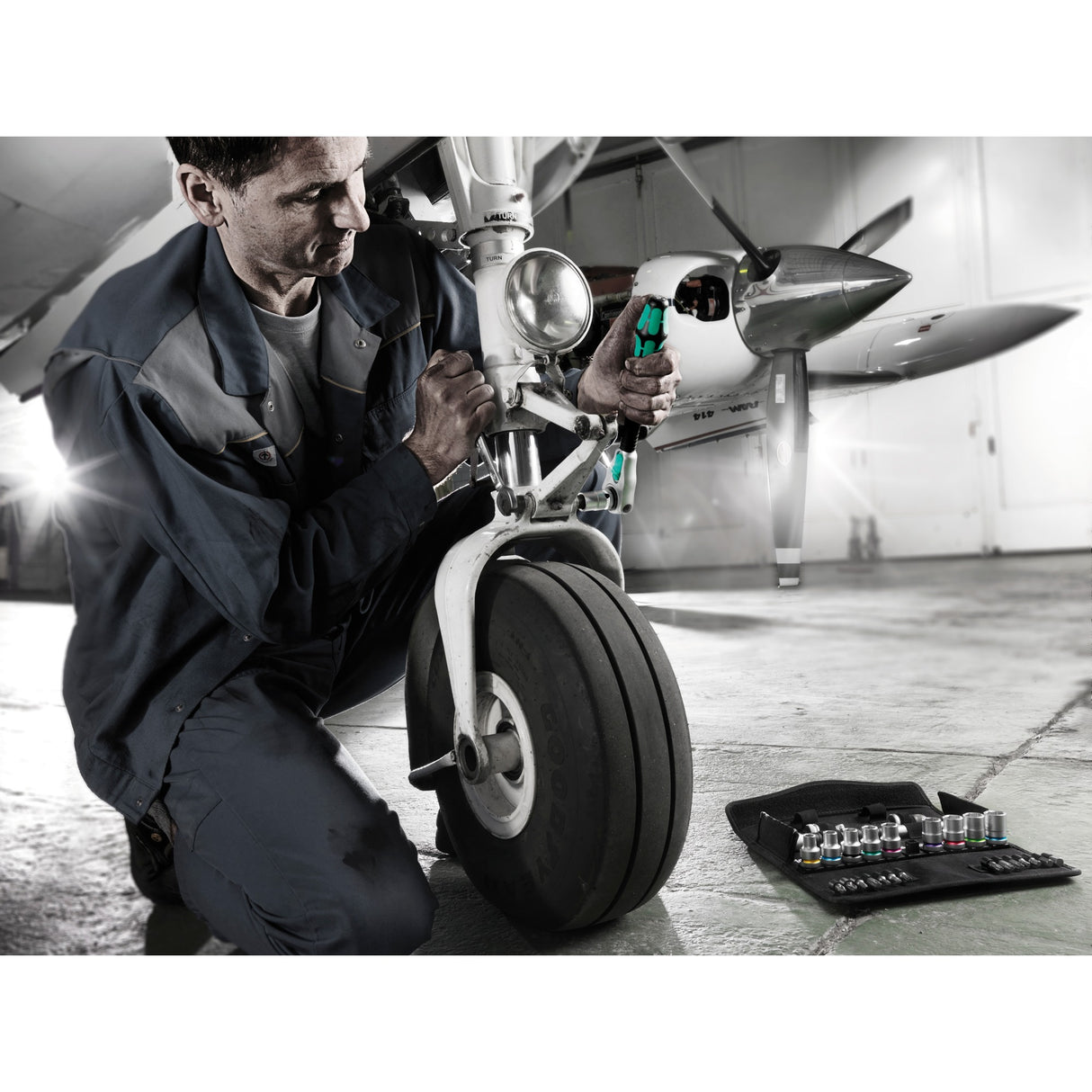 WAA 8100 SA All-in Zyklop Speed-Ratelsset, 42 pièces