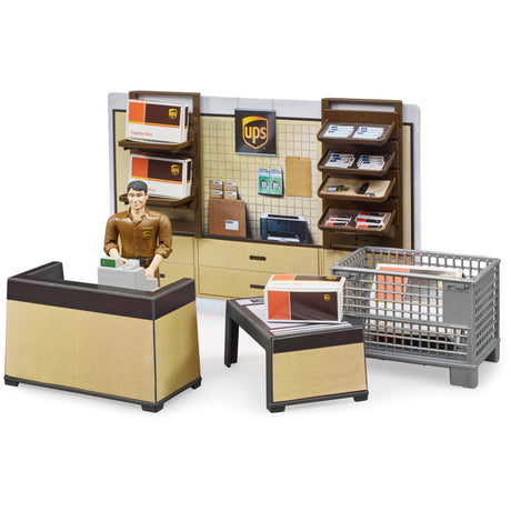BRUDER BWORLD UPS PARCEL SHOP