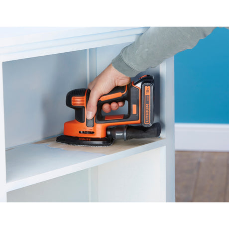 Ponceuse de détail de souris Black+decker bdcds18 18v 1x 1,5ah - bdcds18-qw