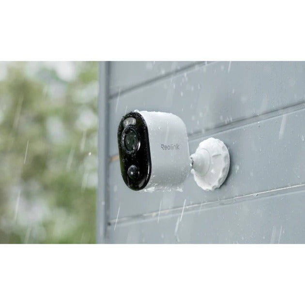 Reolink hub 1 avec 2x caméra de sécurité argus série b310 (blanc, 3 mp | wlan | vision nocturne couleur)