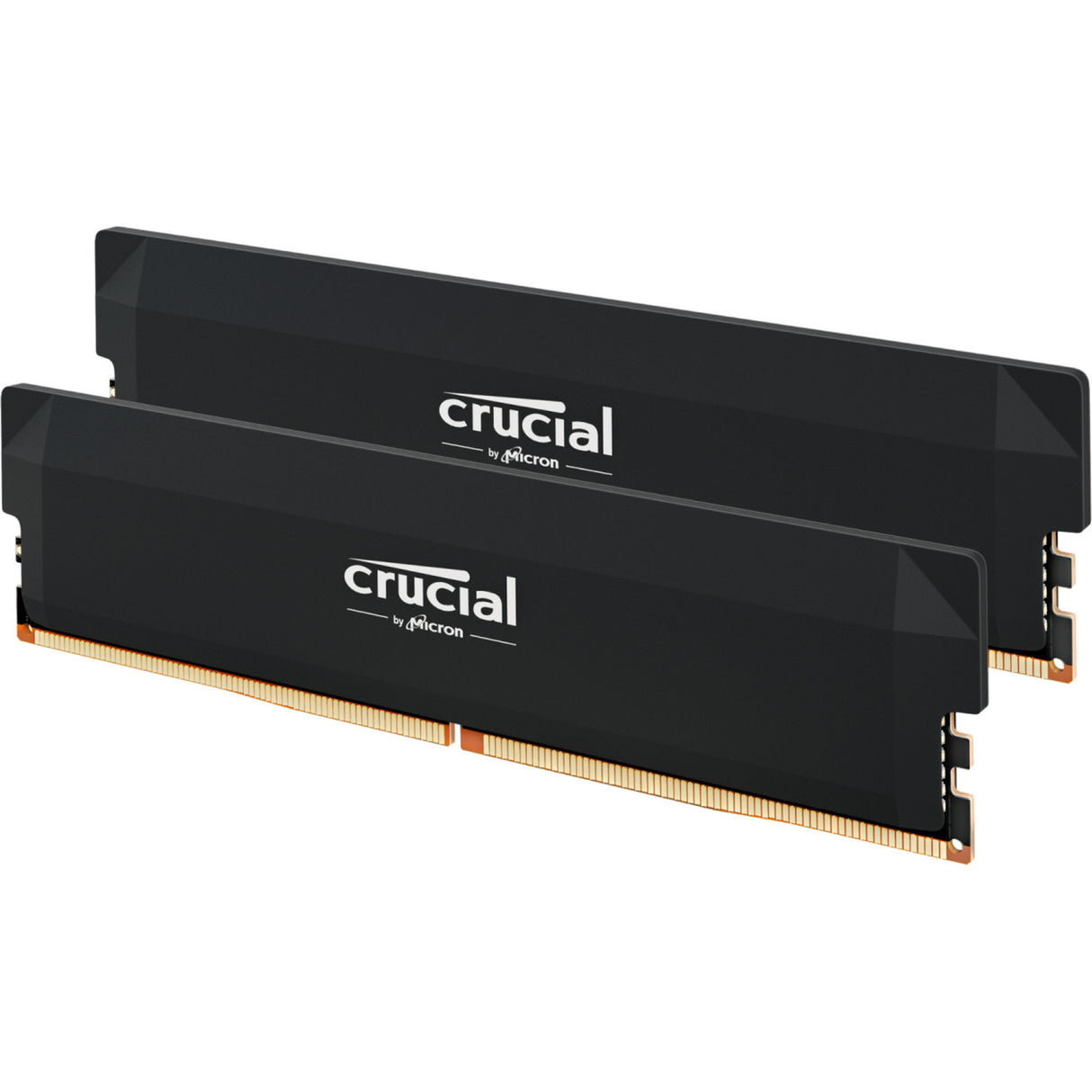 Crucial 64 Go DDR5-6000 (2x 32 Go) RAM double kit (noir, CP2K32G60C40U5B, Pro OC, XMP 3.0, Expo)