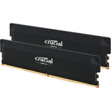 Crucial 64 Go DDR5-6000 (2x 32 Go) RAM double kit (noir, CP2K32G60C40U5B, Pro OC, XMP 3.0, Expo)