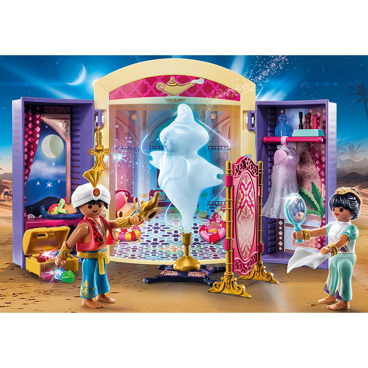 Playmobil boîte de jeu magique princesse orientale - 70508