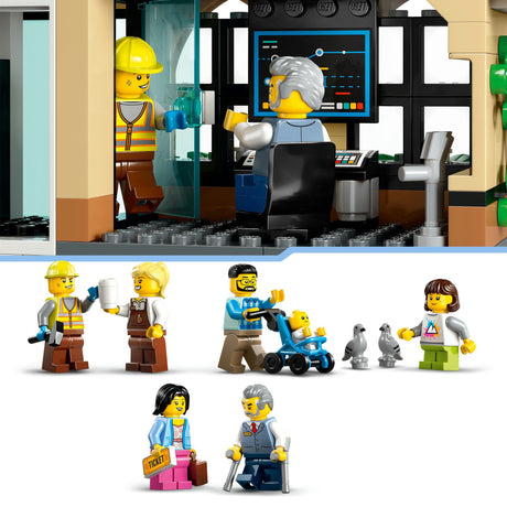 Lego city 60469 la gare centrale