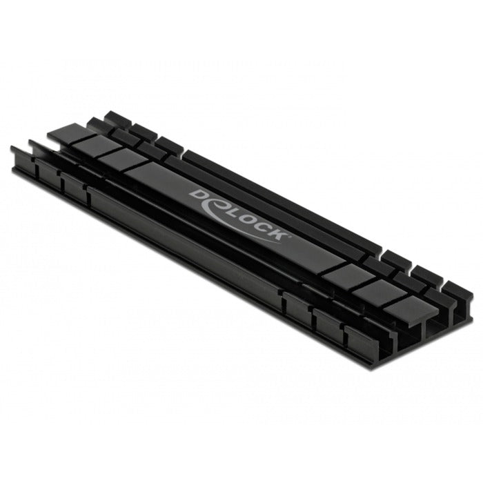 Delock dissipateur thermique plat 100 mm pour module m.2 (noir)