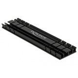 Delock dissipateur thermique plat 100 mm pour module m.2 (noir)