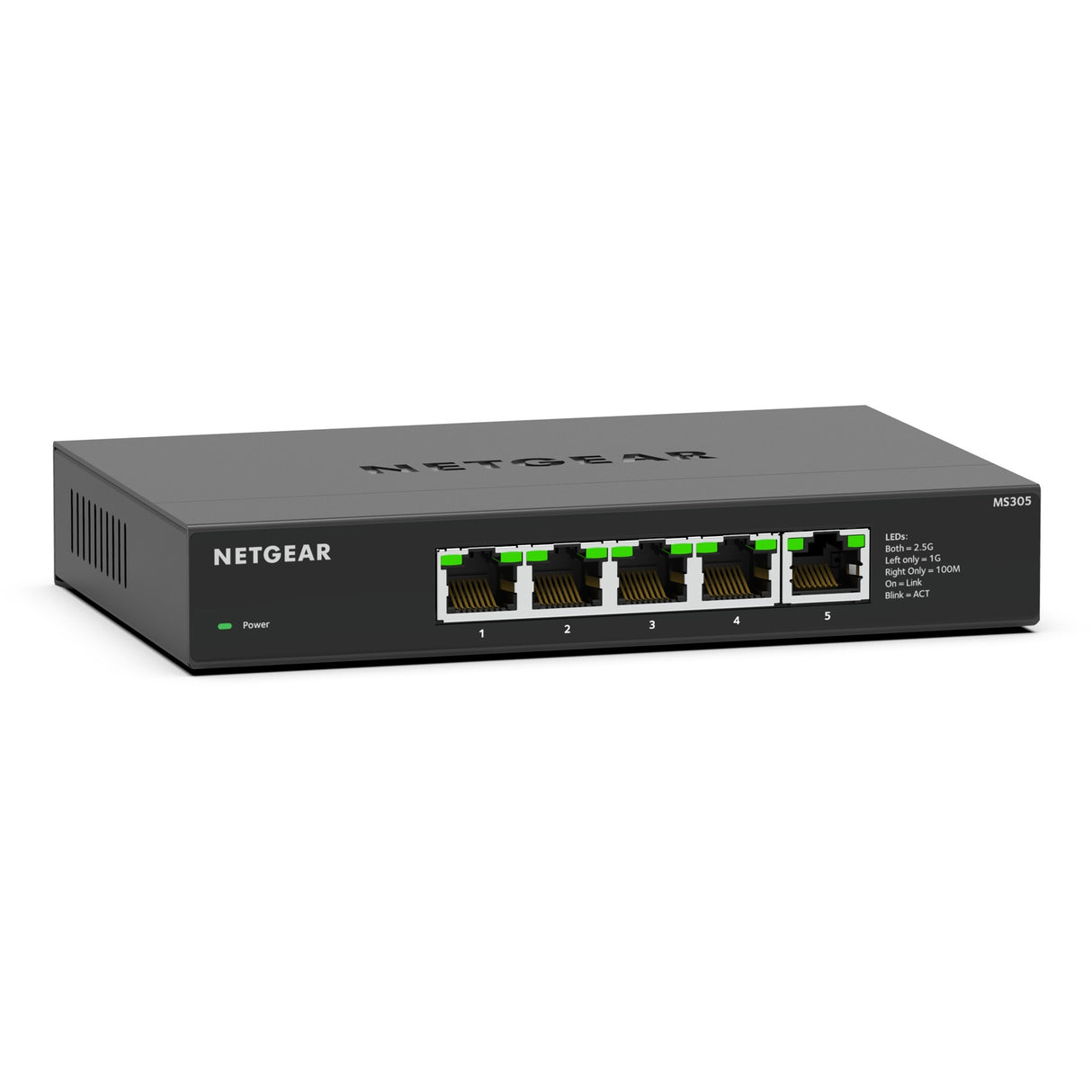 NetGear Netgear MS305 5-POORT Multi-Gigabit 2.5g Ethernet Unmanag