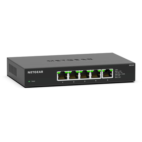 NetGear Netgear MS305 5-POORT Multi-Gigabit 2.5g Ethernet Unmanag