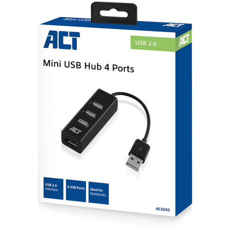 Acte hub USB ac6205 noir