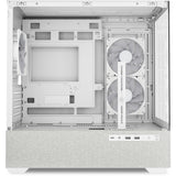 Boîtier mini tour Sharkoon mk7 argb (blanc | 2x USB-A | 1x USB-C | RVB | verre trempé)
